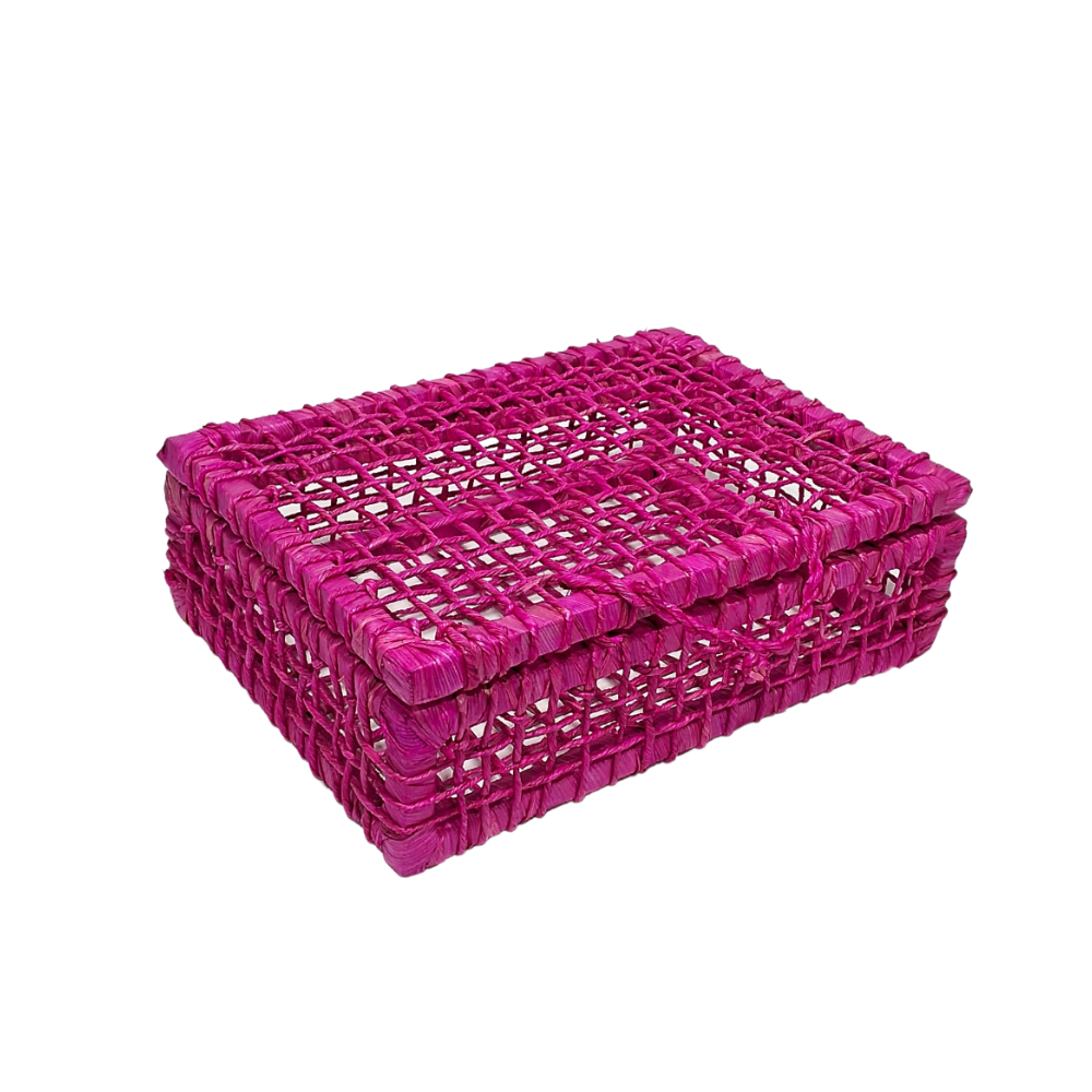 MALETA PQ ROSA PALHA ABERTA N.3